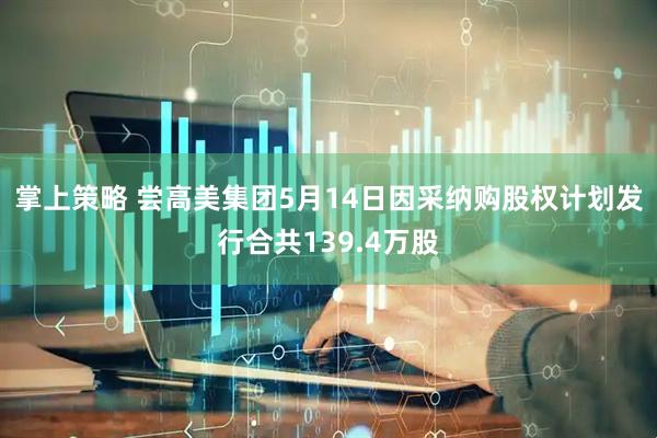 掌上策略 尝高美集团5月14日因采纳购股权计划发行合共139.4万股