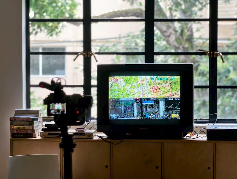 展览现场。宋代伦拍摄