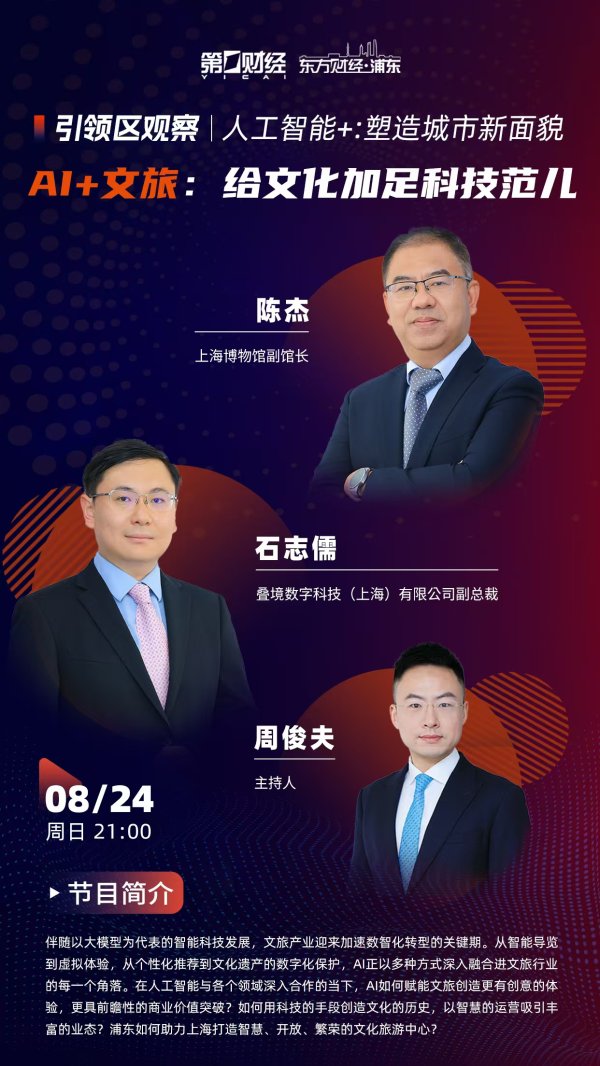 中金汇融 AI+文旅：给文化加足科技范儿丨引领区观察